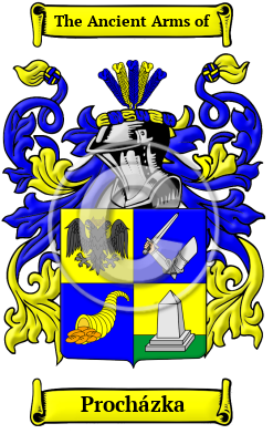 Procházka Family Crest Download (JPG) Heritage Series - 300 DPI