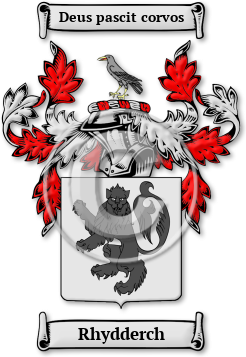 Rhydderch Family Crest Download (jpg) Legacy Series - 150 DPI