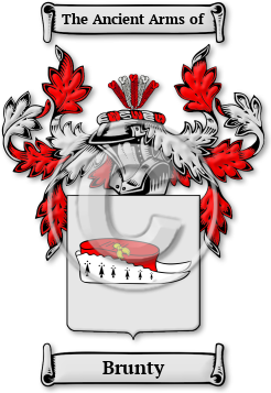 Brunty Family Crest Download (JPG) Legacy Series - 300 DPI