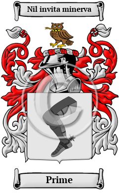 Prime Family Crest Download (JPG) Heritage Series - 600 DPI