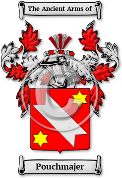 Pouchmajer Family Crest Download (jpg) Legacy Series - 150 DPI