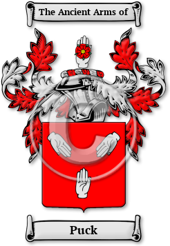 Puck Family Crest Download (jpg) Legacy Series - 150 DPI