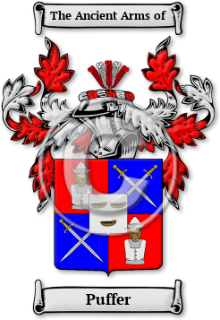 Puffer Family Crest Download (jpg) Legacy Series - 150 DPI