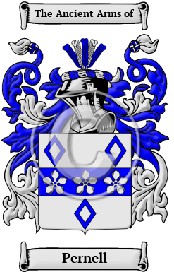 Pernell Family Crest Download (JPG) Heritage Series - 600 DPI