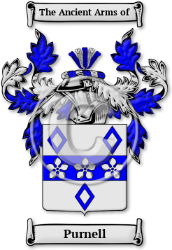 Purnell Family Crest Download (jpg) Legacy Series - 150 DPI