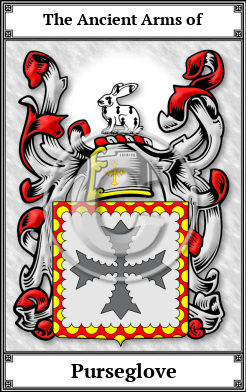 Purseglove Family Crest Download (JPG)  Book Plated - 150 DPI