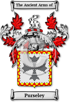 Purseley Family Crest Download (JPG) Legacy Series - 600 DPI