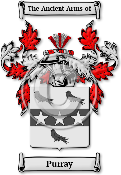 Purray Family Crest Download (jpg) Legacy Series - 150 DPI