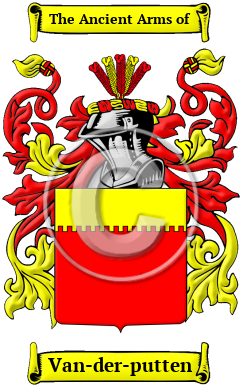 Van-der-putten Family Crest Download (JPG) Heritage Series - 300 DPI