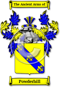 Powderhill Family Crest Download (JPG) Legacy Series - 600 DPI