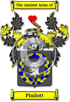 Pimlott Family Crest Download (jpg) Legacy Series - 150 DPI
