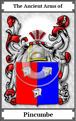 Pincumbe Family Crest Download (JPG)  Book Plated - 150 DPI
