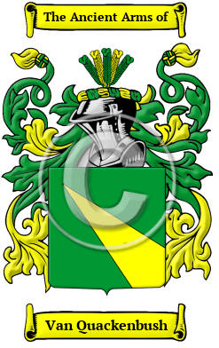 Van Quackenbush Family Crest/Coat of Arms
