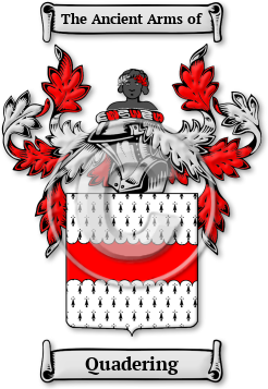 Quadering Family Crest Download (jpg) Legacy Series - 150 DPI