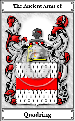 Quadring Family Crest Download (JPG)  Book Plated - 150 DPI