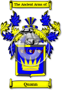 Quann Family Crest Download (JPG) Legacy Series - 600 DPI