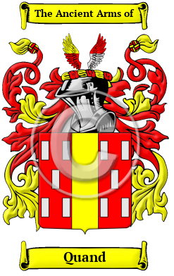 Quand Family Crest Download (JPG) Heritage Series - 600 DPI