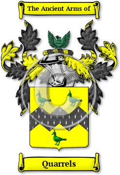Quarrels Family Crest Download (jpg) Legacy Series - 150 DPI