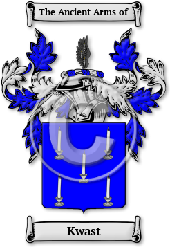 Kwast Family Crest Download (JPG) Legacy Series - 600 DPI