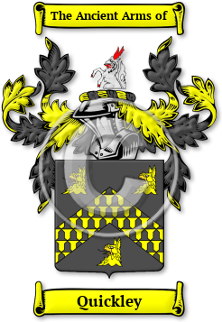 Quickley Family Crest Download (jpg) Legacy Series - 150 DPI