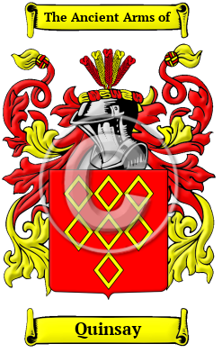 Quinsay Family Crest/Coat of Arms