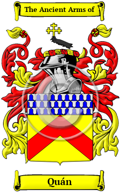 Quán Family Crest/Coat of Arms