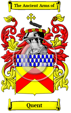 Quent Family Crest/Coat of Arms