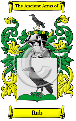 Rab Family Crest/Coat of Arms