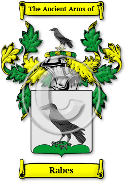 Rabes Family Crest Download (jpg) Legacy Series - 150 DPI