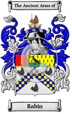 Rabin Family Crest Download (JPG) Heritage Series - 600 DPI