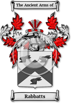 Rabbatts Family Crest Download (jpg) Legacy Series - 150 DPI