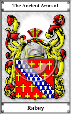 Rabey Family Crest Download (JPG)  Book Plated - 150 DPI