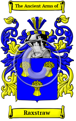 Raxstraw Family Crest Download (JPG) Heritage Series - 600 DPI