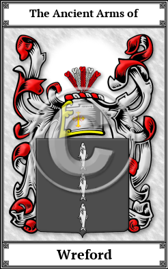 Wreford Family Crest Download (JPG)  Book Plated - 150 DPI