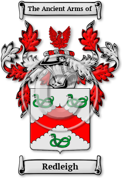 Redleigh Family Crest Download (jpg) Legacy Series - 150 DPI