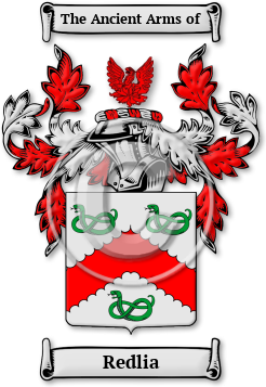 Redlia Family Crest Download (jpg) Legacy Series - 150 DPI