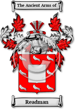 Readman Family Crest Download (JPG) Legacy Series - 600 DPI