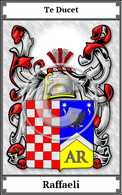 Raffaeli Family Crest Download (JPG)  Book Plated - 150 DPI