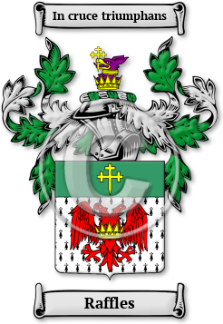 Raffles Family Crest Download (jpg) Legacy Series - 150 DPI