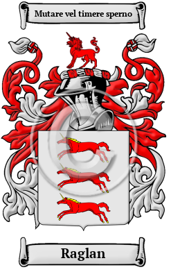 Raglan Family Crest/Coat of Arms