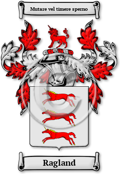 Ragland Family Crest Download (jpg) Legacy Series - 150 DPI