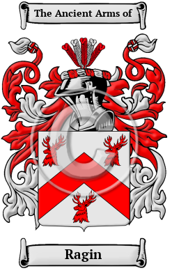 Ragin Family Crest Download (JPG) Heritage Series - 600 DPI