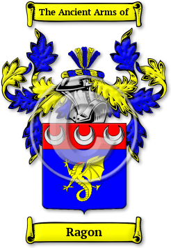 Ragon Family Crest Download (JPG) Legacy Series - 600 DPI