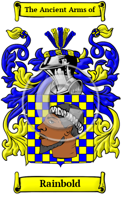 Rainbold Family Crest/Coat of Arms