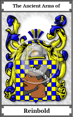 Reinbold Family Crest Download (JPG)  Book Plated - 150 DPI