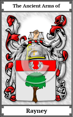 Rayney Family Crest Download (JPG)  Book Plated - 150 DPI