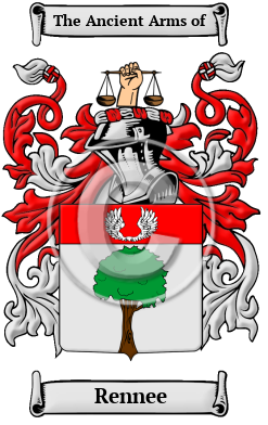Rennee Family Crest/Coat of Arms