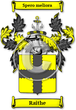 Raithe Family Crest Download (jpg) Legacy Series - 150 DPI