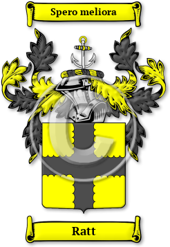 Ratt Family Crest Download (jpg) Legacy Series - 150 DPI