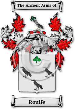 Roulfe Family Crest Download (jpg) Legacy Series - 150 DPI